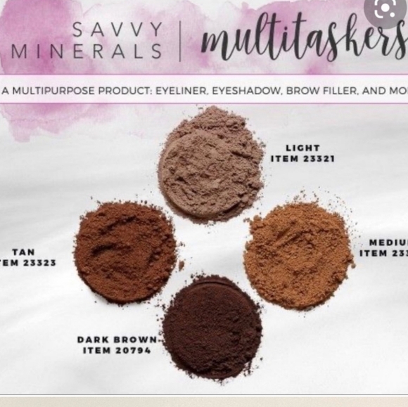 Young Living Savvy Minerals MultiTaskers- Set of 2! -  Dark - Picture 2 of 7